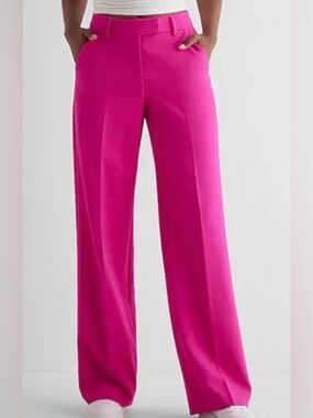 Sincerely Jules Magenta Trouser Wide Leg Pants. Sz 1
